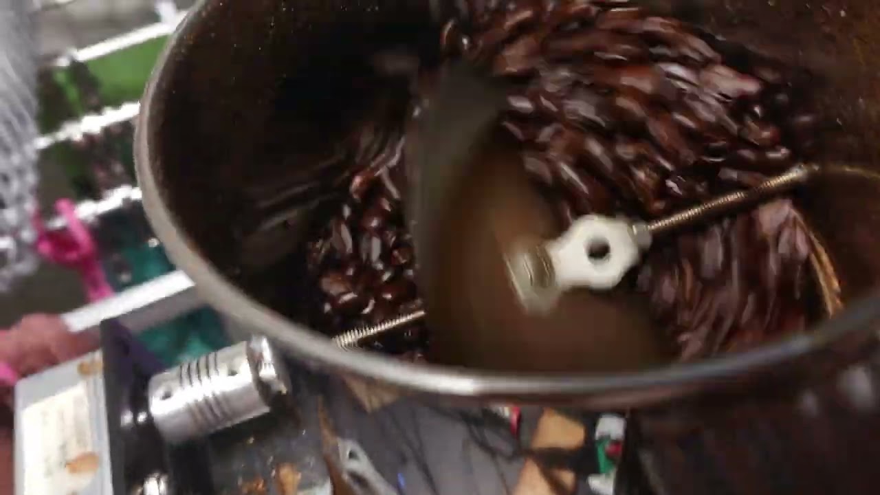 Another Wobble disc heat gun flour sifter coffee roaster