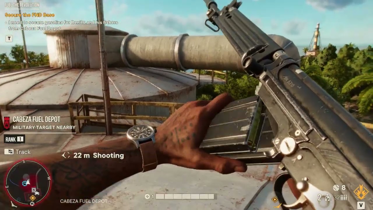 Far Cry 6 – Fuel The Revolution (Part 2) | Secure the FND Base | Ganimikava ⚔️ |#farcry6 #gameplay