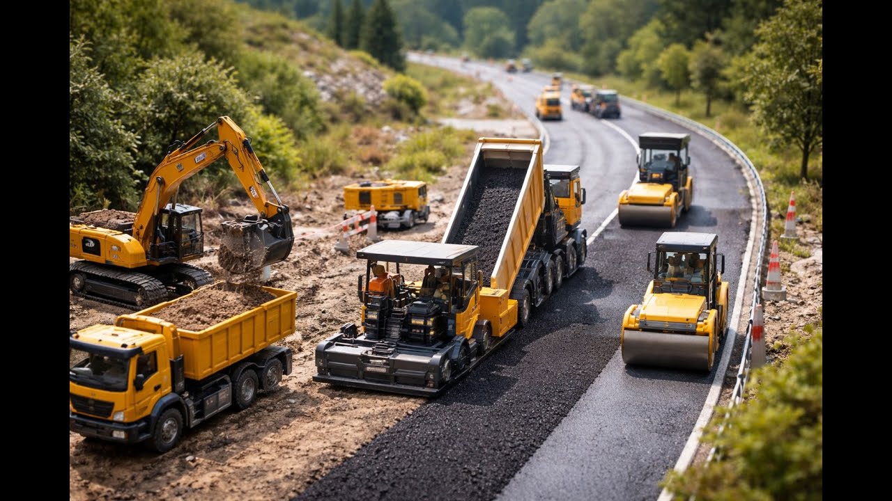 Miniature World: Model Vehicles Building a National Highway