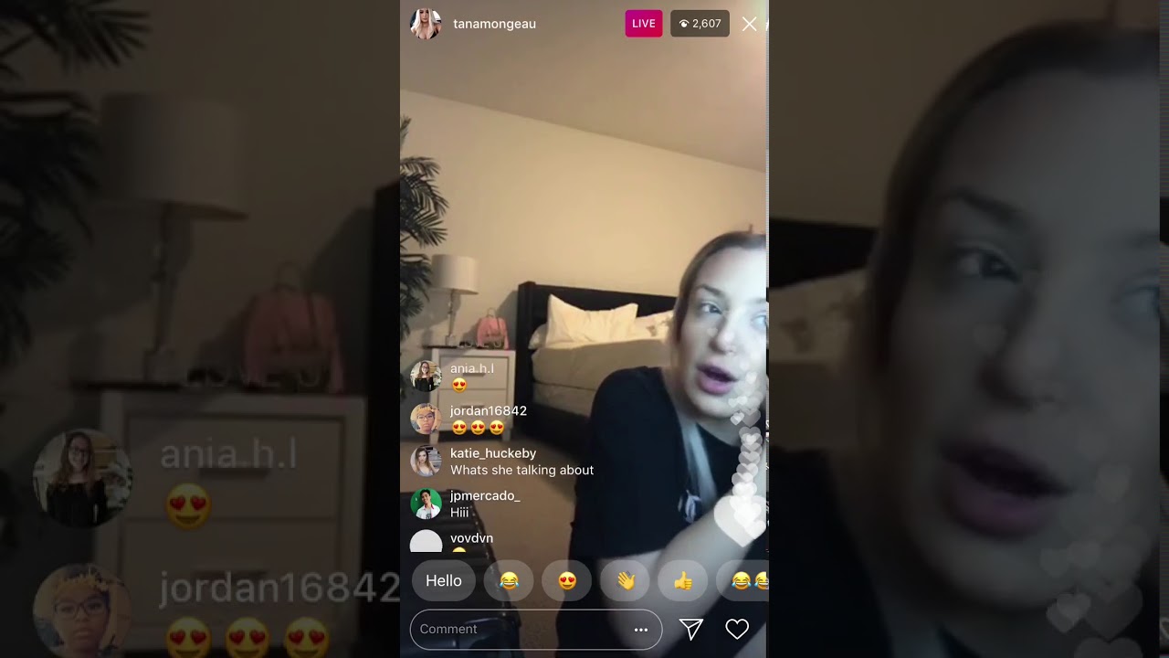 Tana Mongeau Taylor Caniff Story Time 1/19/18