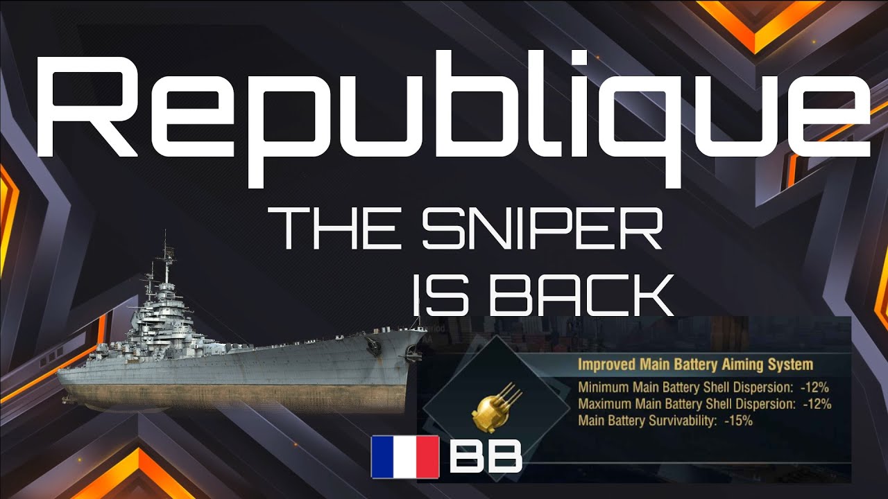 Sniping Republique is BACK in World of Warships Blitz