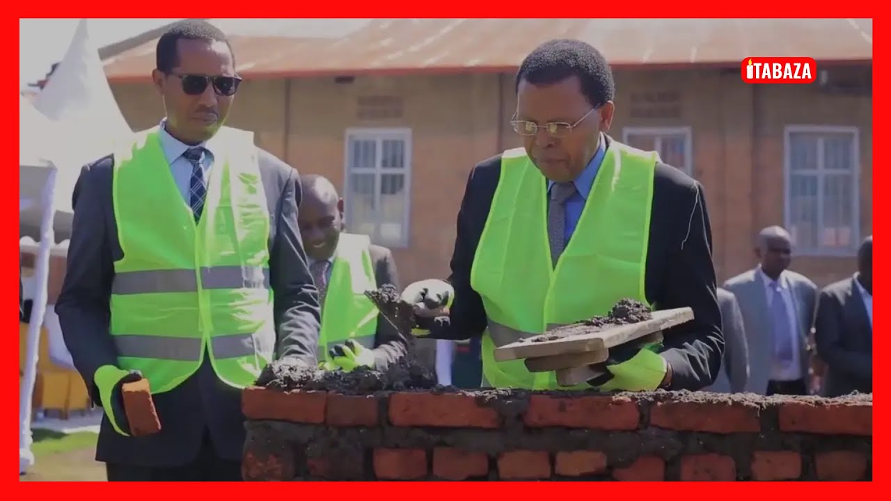 Pr Byilingiro yashyize ibuye ry'ifatizo anatera inkuga Urusengero rwa Miliyoni 400 - Mbugangali