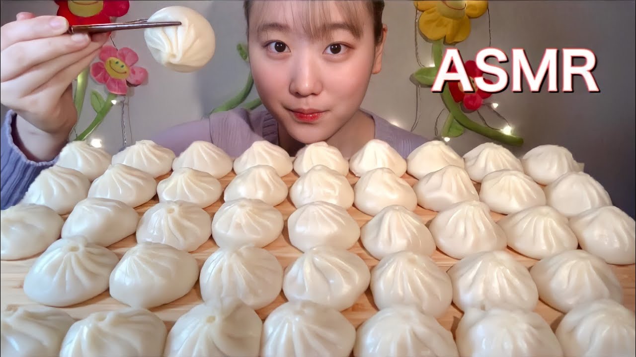 ASMR 小籠包 Xiaolongbao 샤오룽바오【咀嚼音/大食い/ Mukbang/Eating Sounds】
