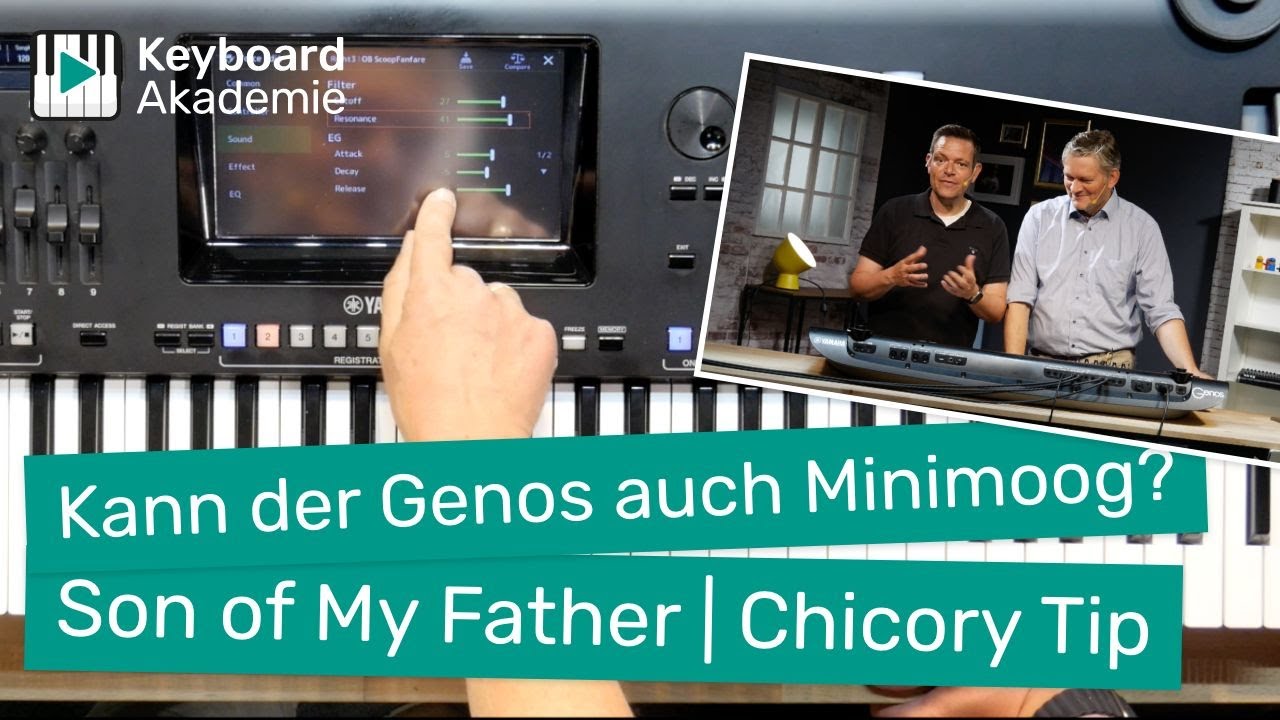 Kann der Genos auch Minimoog? Son of My Father von Chicory Tip | Power-Tipp
