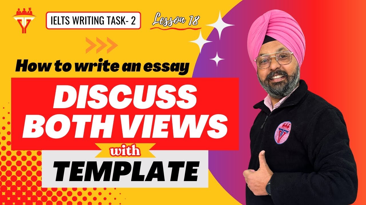 Discuss Both Views & Give Your Opinion | Complete Essay Template | IELTS Writing Task 2