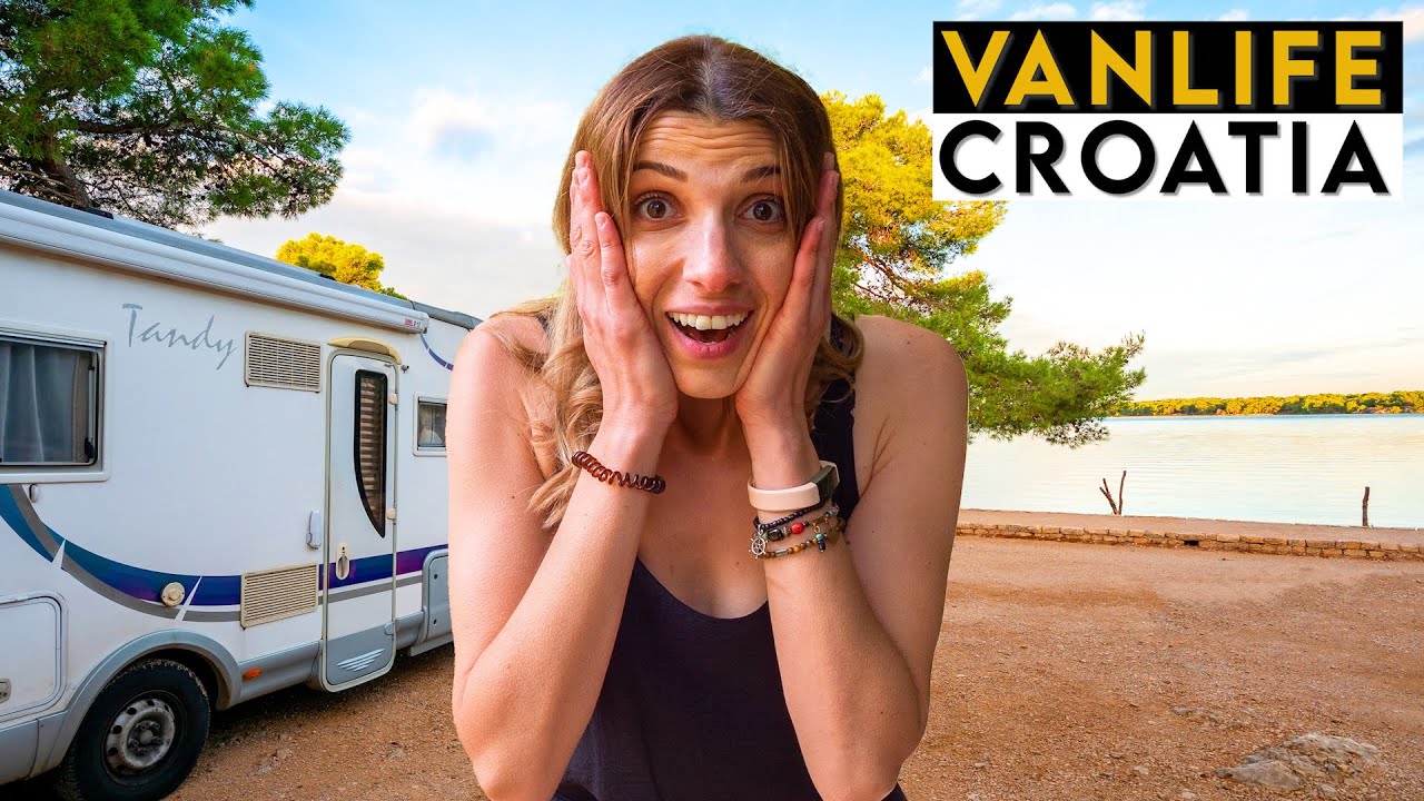 Can't Believe We Found This Place ! (Van Life Croatia + Exploring Krka)