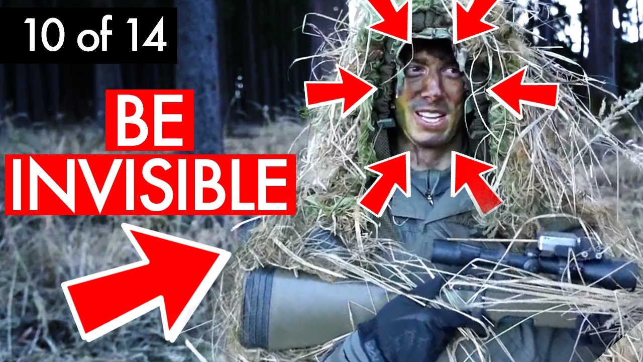 Novritsch' Secret to being Invisible #10 of 14 - Military Sniper Training