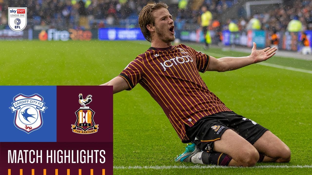 MATCH HIGHLIGHTS: Cardiff City v Bradford City