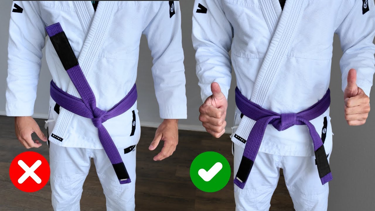 How To Tie Jiu Jitsu Belt | BJJ Gi