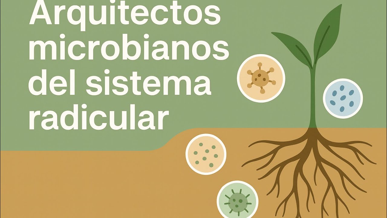 Arquitectos microbianos del sistema radicular