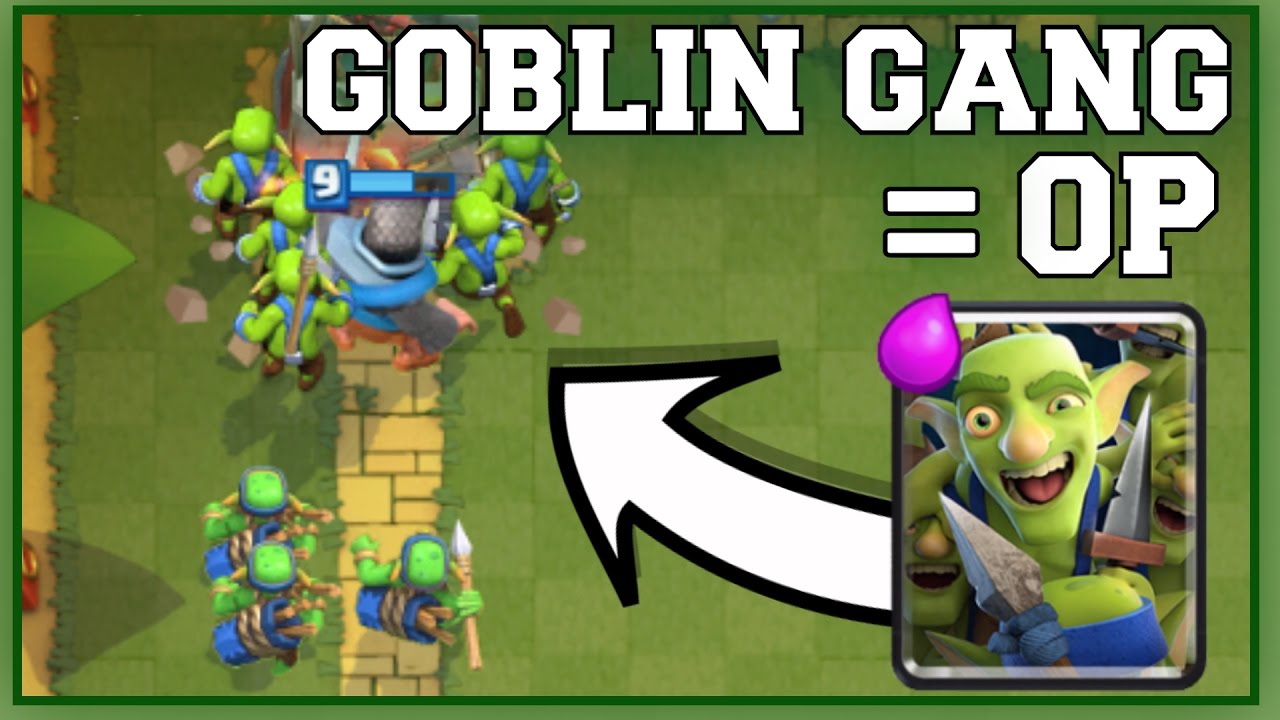 GOBLIN GANG IS OP! - NIEUWE KAART! - Clash Royale