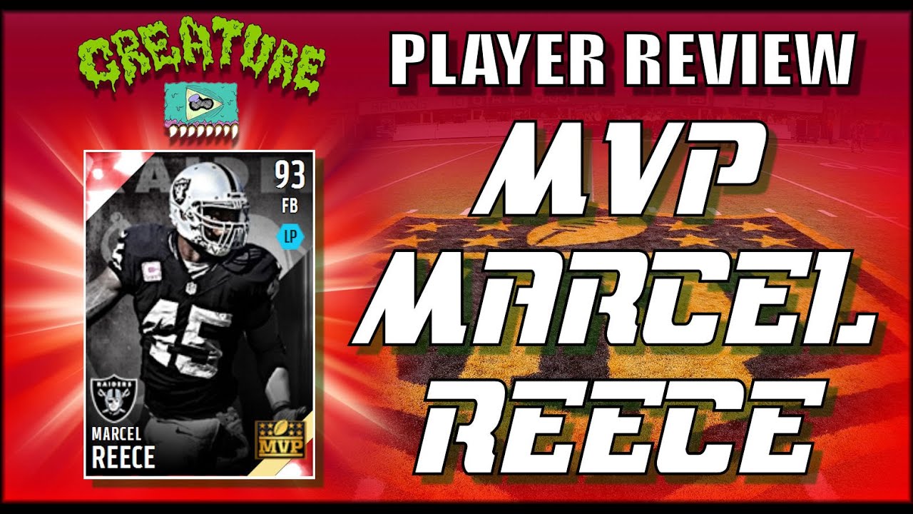 MVP Marcel Reece Review - MUT Madden 16 - Monster Fullback?