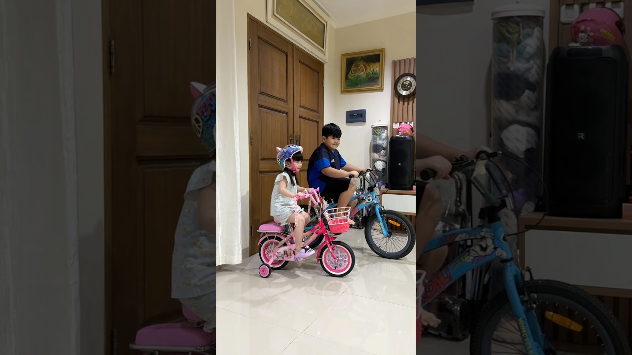LOMBA SEPEDA SAMPAI HAMPIR KECELAKAAN! #iggy #yukachan #sepeda #lomba #minivlog