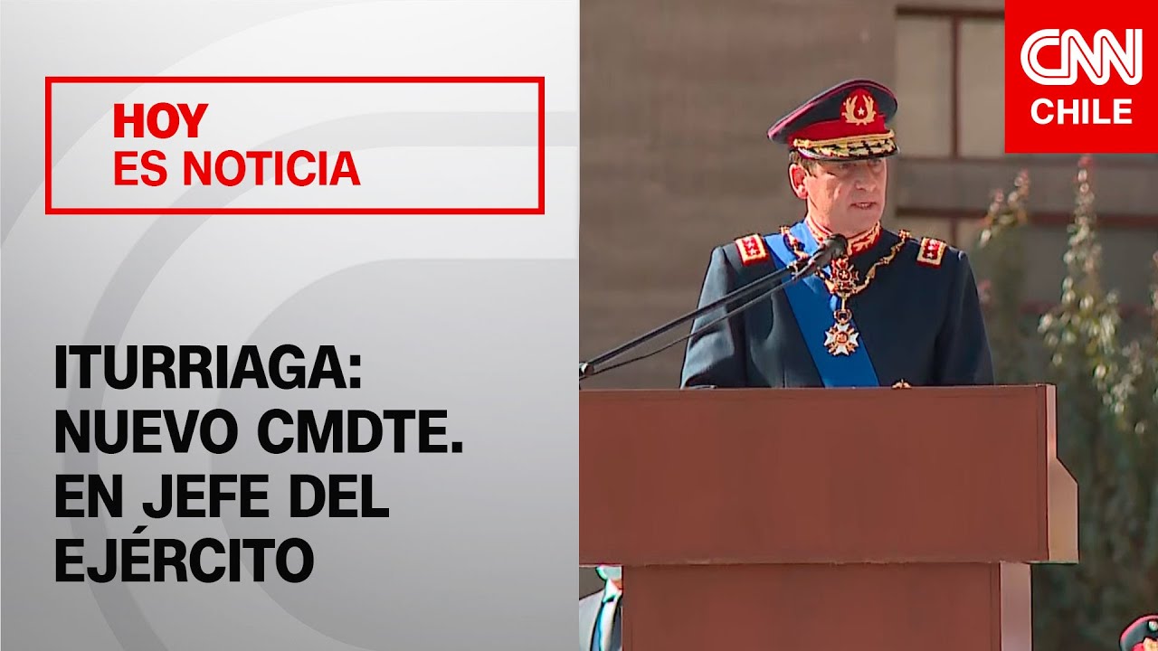 General Javier Iturriaga asume como nuevo comandante en jefe del Ejército