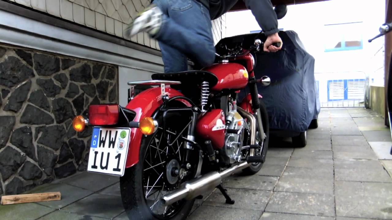 Sommer Diesel mit Kickstarter nach Winterpause reanimiert