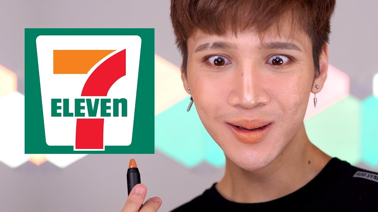 Trying 7-Eleven Makeup ㅋ - Edward Avila