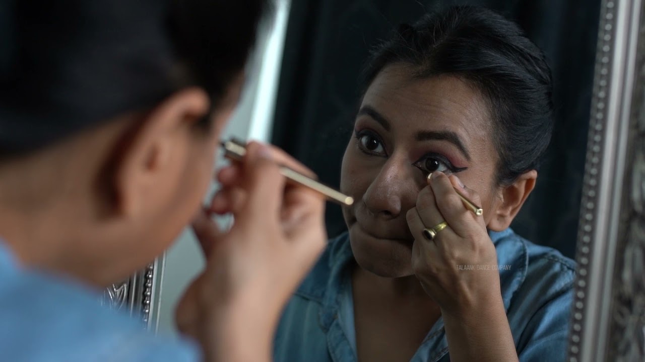 My Make Up for Dance| Bharatanatyam Make Up  Tutorial |