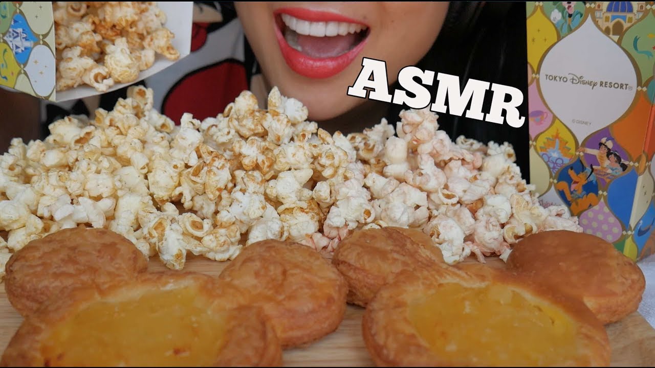 ASMR Popcorn *Tokyo DISNEY EDITION (EATING SOUNDS) | SAS-ASMR