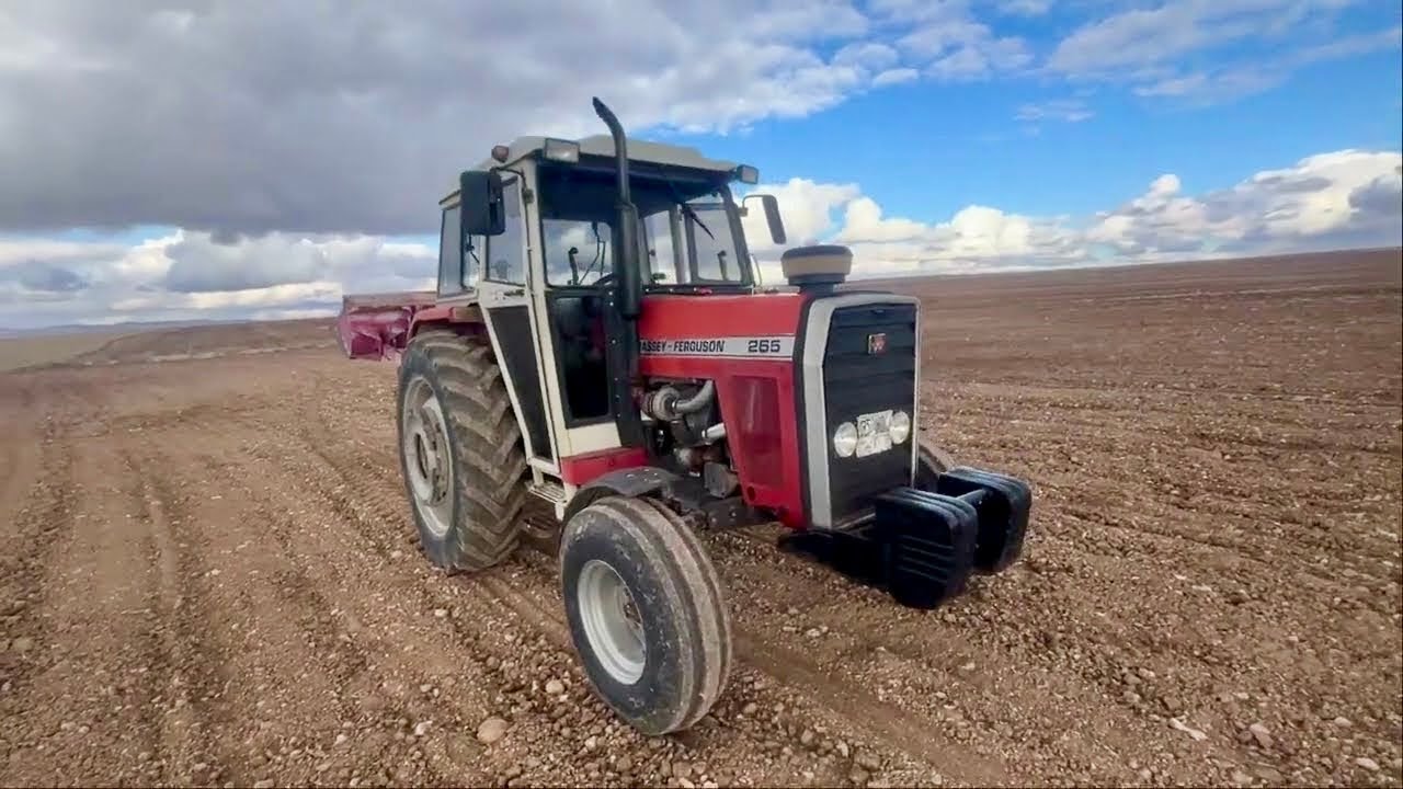 Massey Ferguson 265 Bağımsız Damper ve Hidrostatik Direksiyon Uygulaması