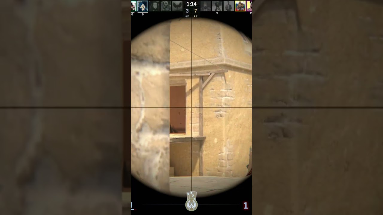 Awp on Mirage #cs2 #counterstrike #cs2clips