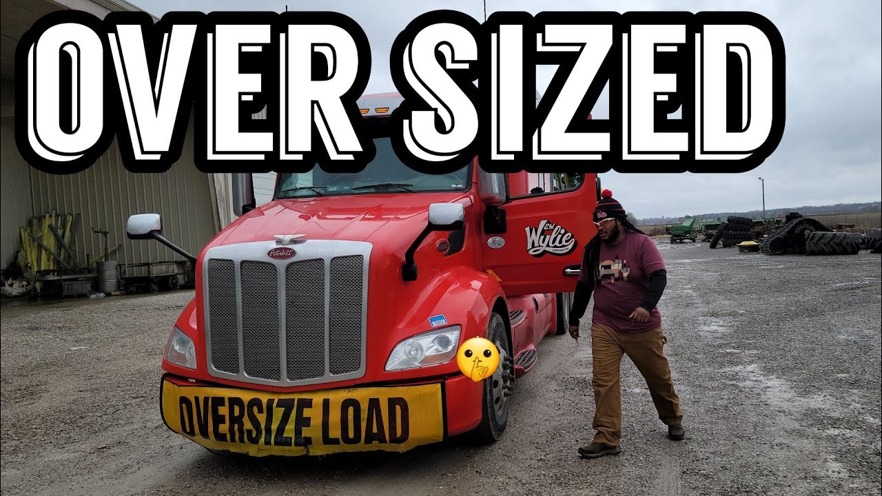 ( trucking )first over sized load at  E W Wylie