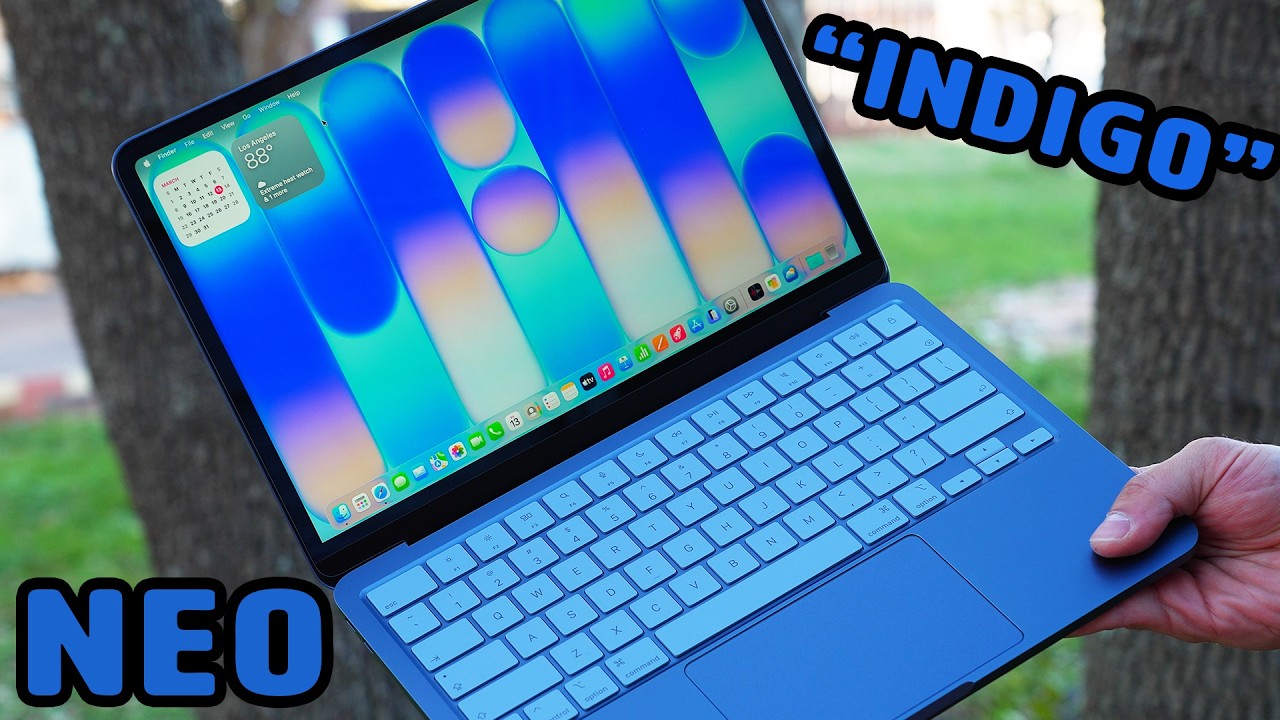 Распаковка и первые впечатления от MacBook Neo в цвете «Индиго»!