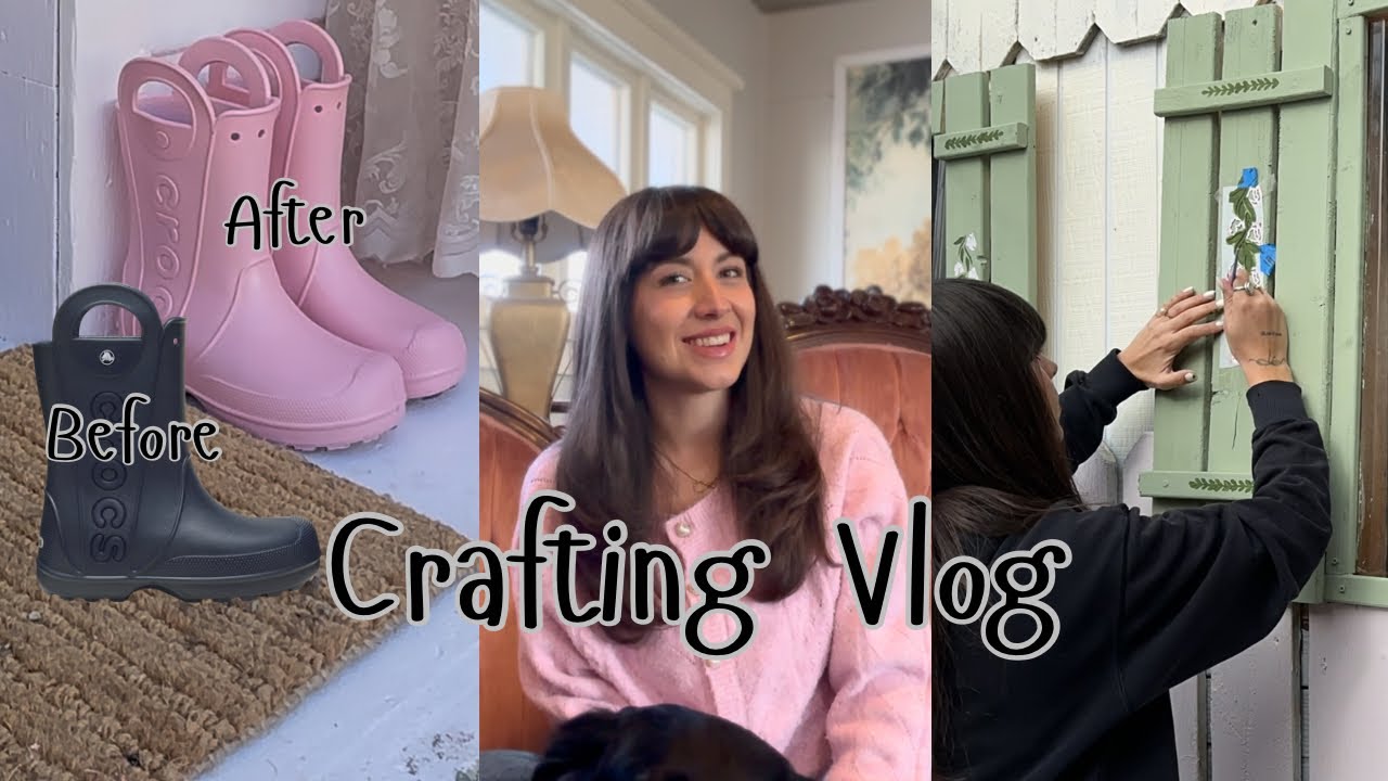 Everything I made this week || pink garden wear, garden DIY’s 