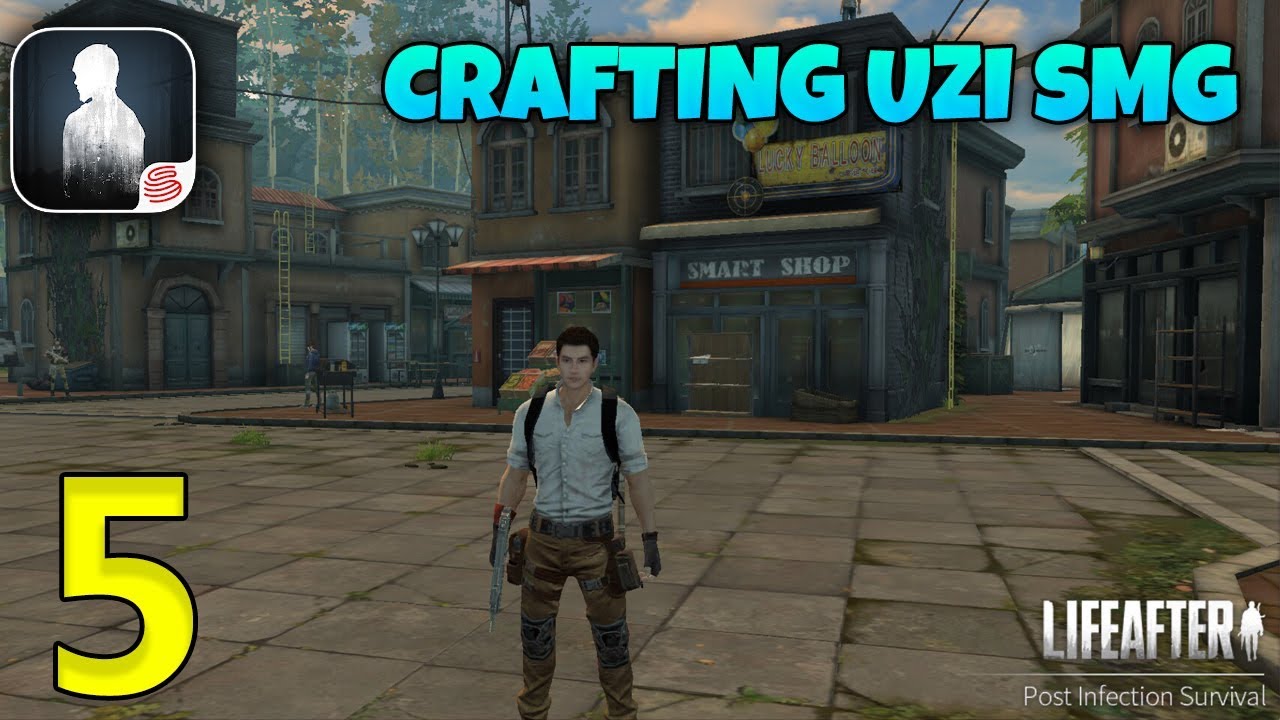 LifeAfter English - Gameplay Walkthrough Android / iOS - Crafting UZI SMG #5