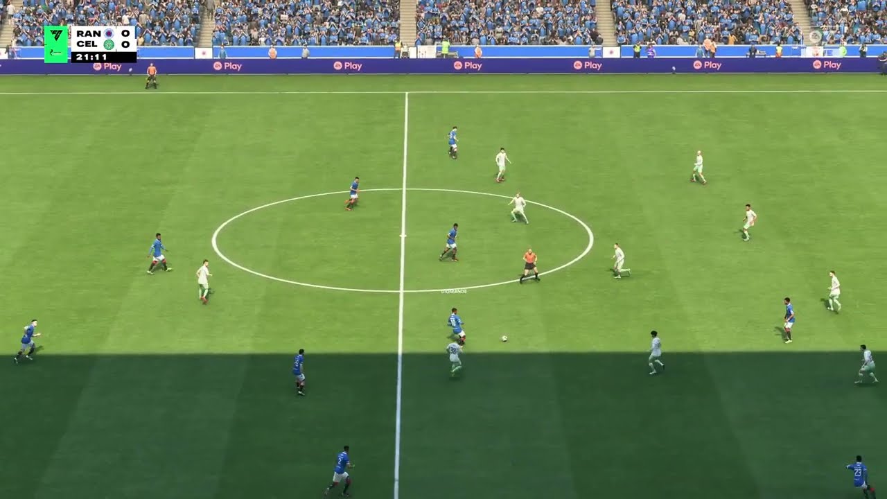 Coimhead Rangers x Celtic beò, an geama as motha ann an Alba ann an 2026 in gameplay 