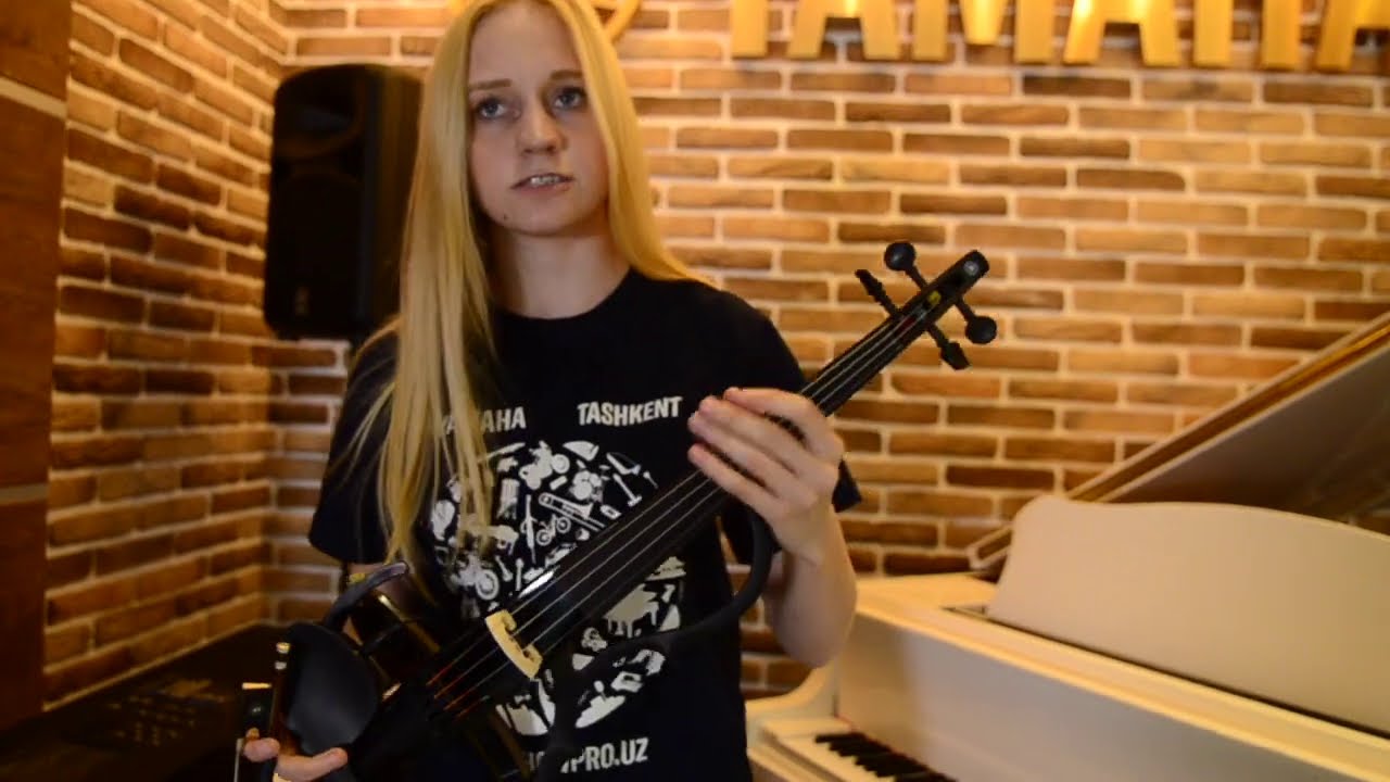 Лера из группы Электорооко про скрипку Yamaha YSV104