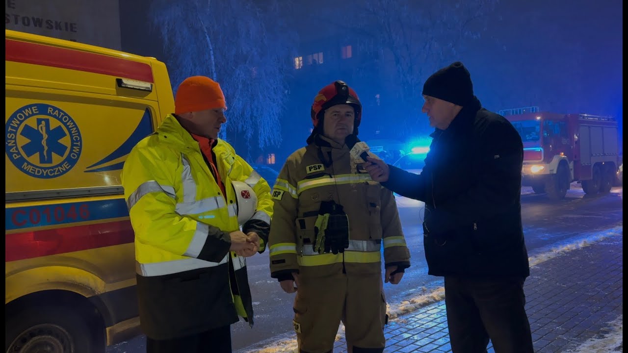 W jednym z bloków na osiedlu Piastowskim doszło do rozpylenia substancji nieznanego pochodzenia