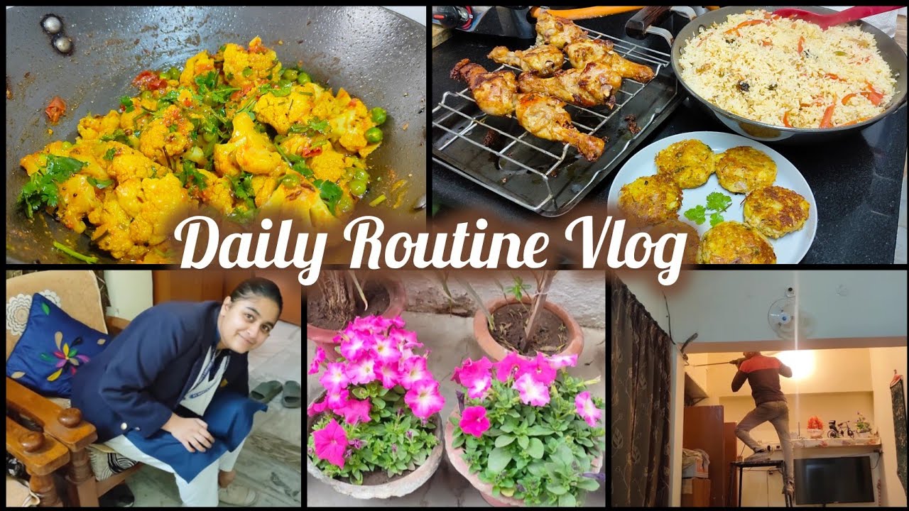 Easy recipes to make at home😋Chicken Malai Tangri. Gobhi Masala End of an Era🏫Ye kaise theek hoga?🤔