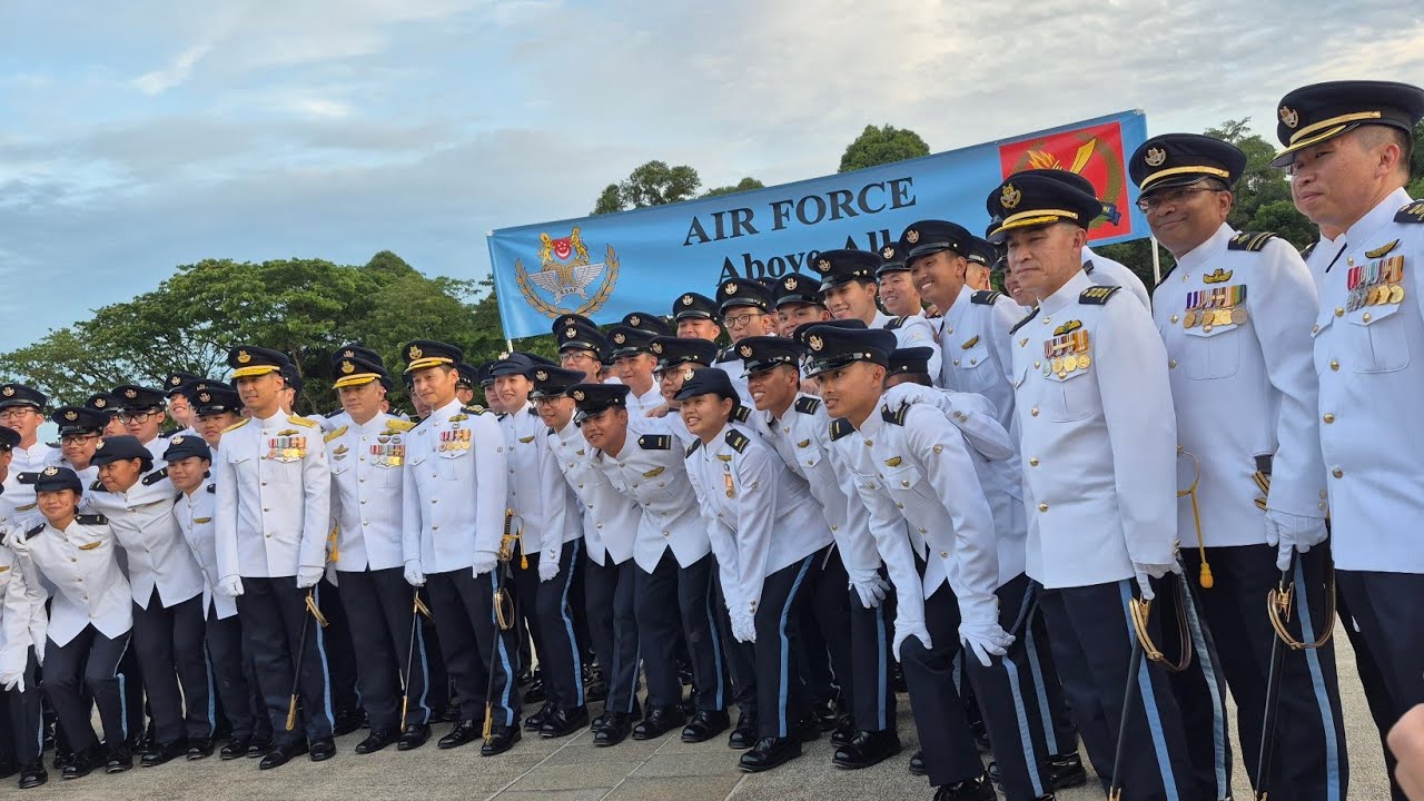 Officer Cadet Commissioning Parade//SAFTI Military Institute At Jurong Singapore
