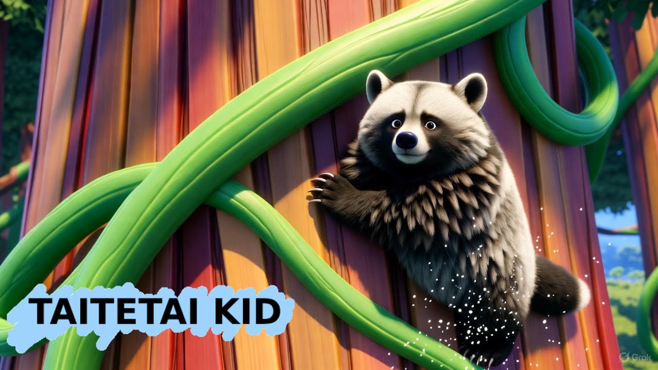 Wolverine Waltz - Fun Animated Music Video for Kids -  Children's song - TAITETAI KID