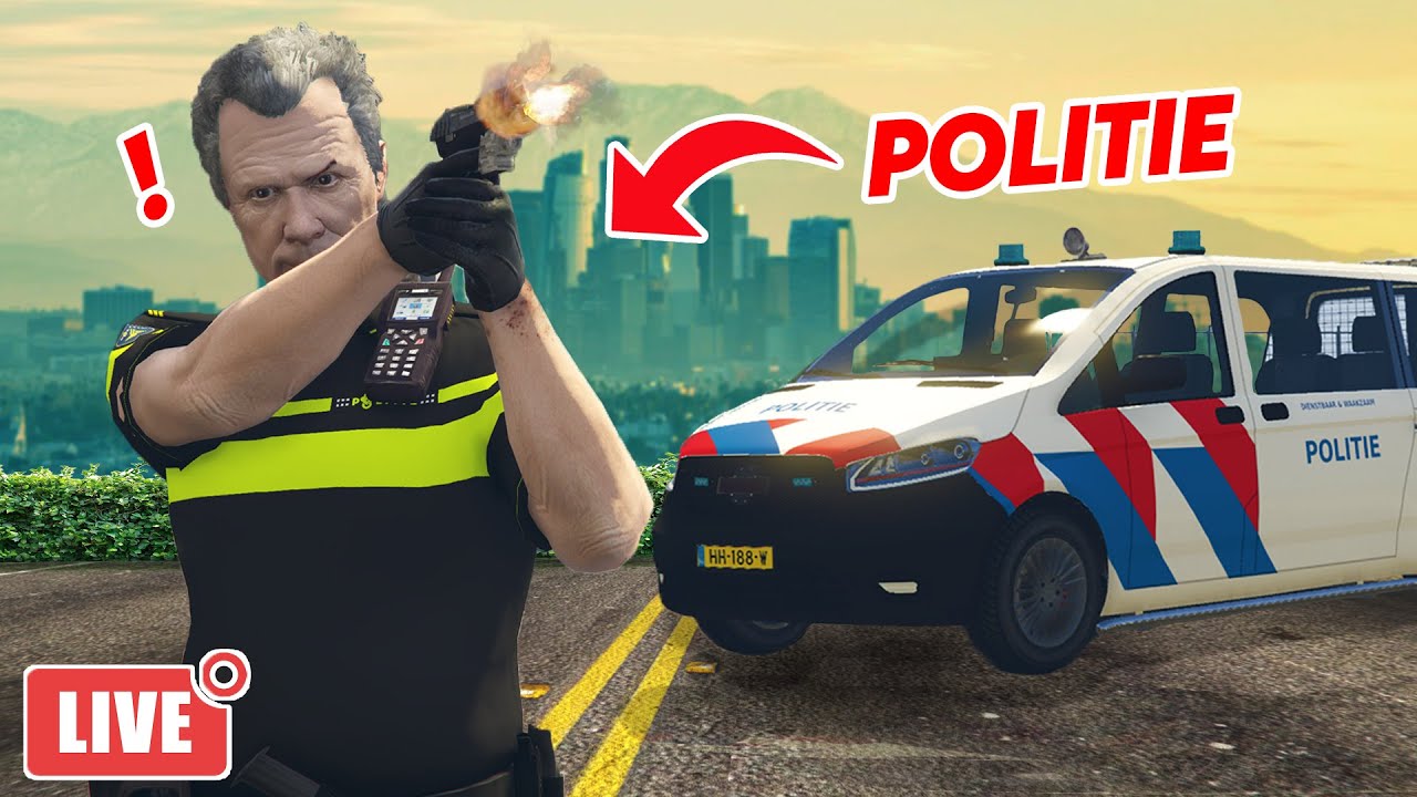 Gerard Gaat Live Werken Bij De Politie👮🔫