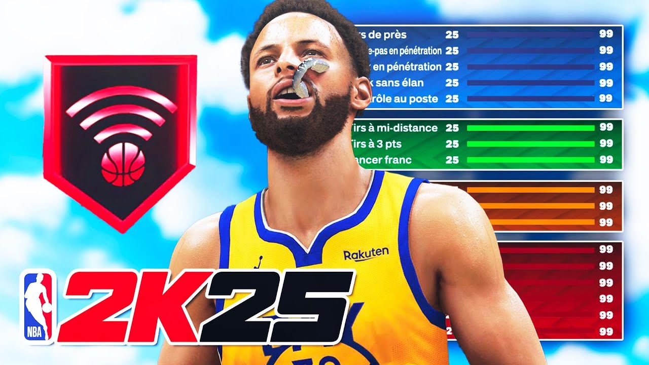 LE MEILLEUR BUILD MENEUR DE JEU sur NBA2K25 !
