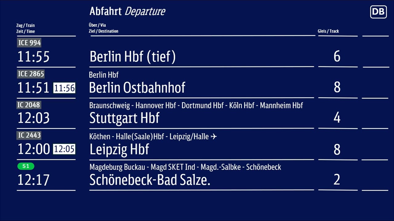Blechelse Magdeburg Hbf Teil 8