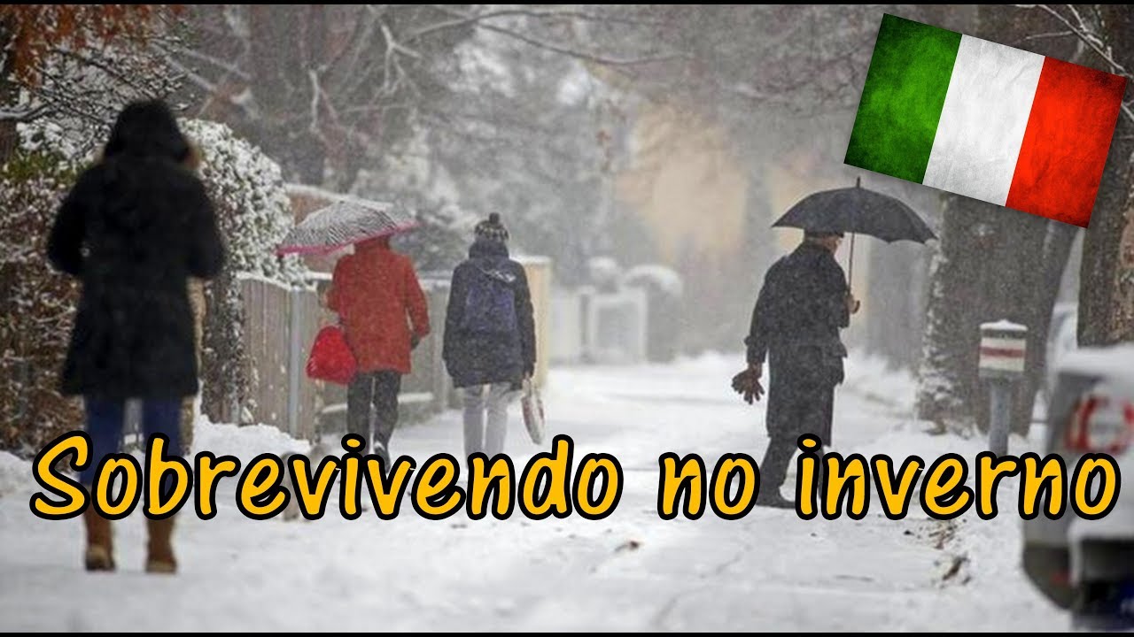 Inverno Italiano: Dicas do que fazer e nao fazer para sobreviver ao frio - 2017 Video 73