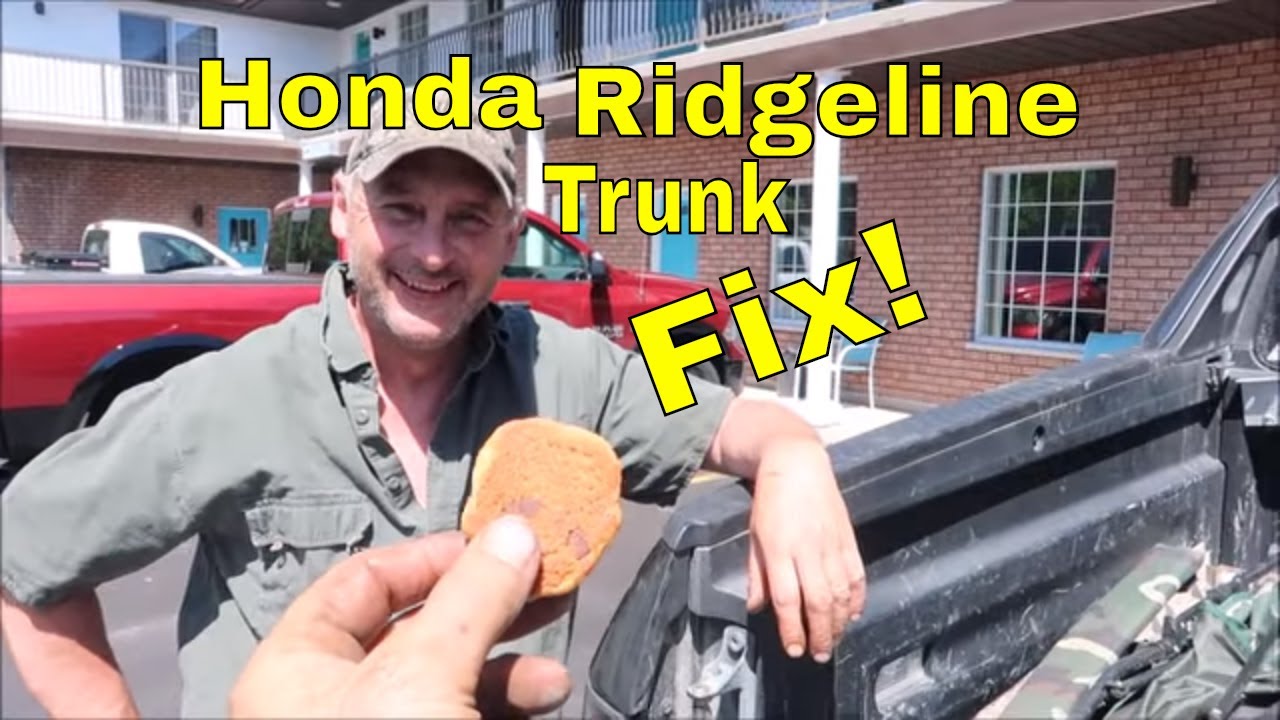 Fixing Locked Or Jammed Shut Honda Ridgeline Pickup Trunk