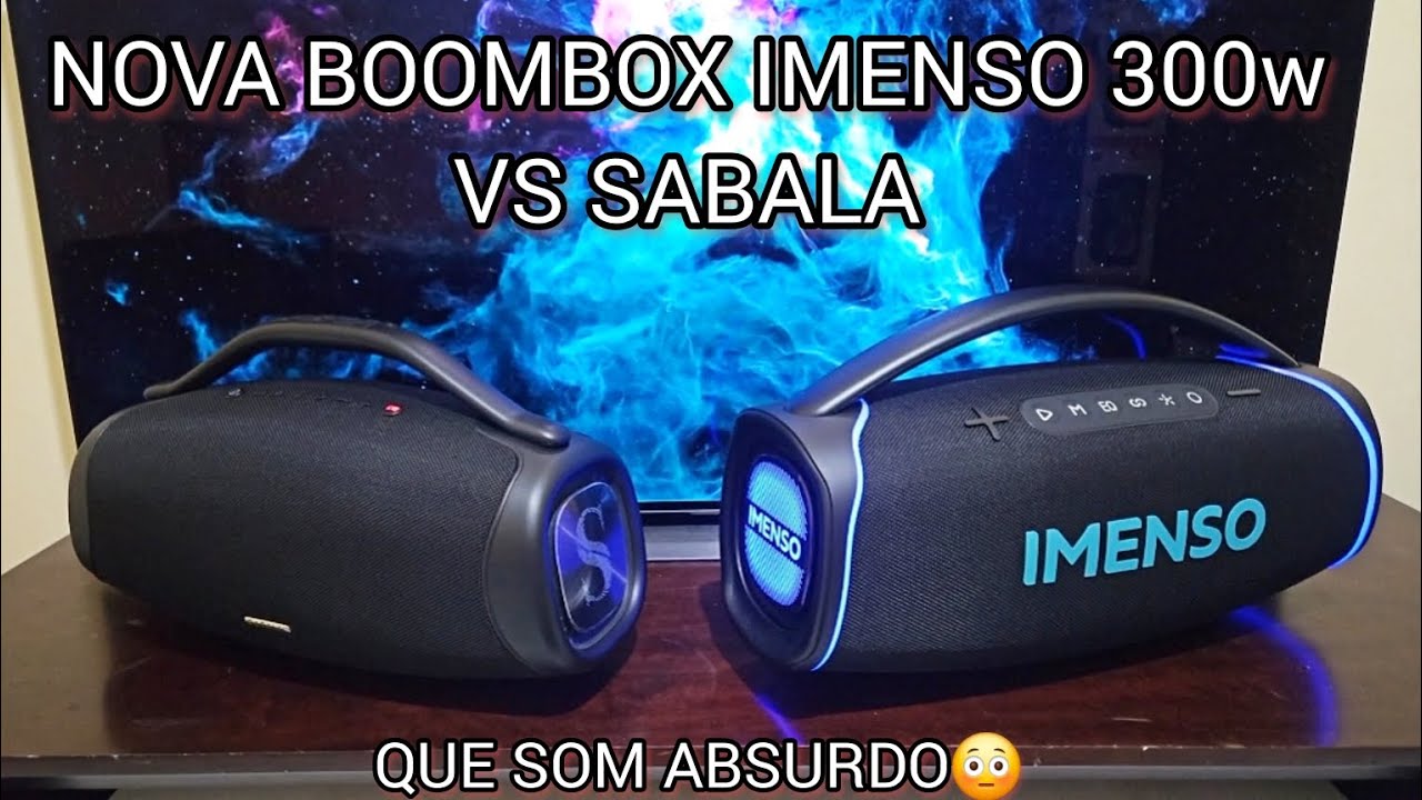 NOVA BOOMBOX IMENSO X41A 300W VS SABALA