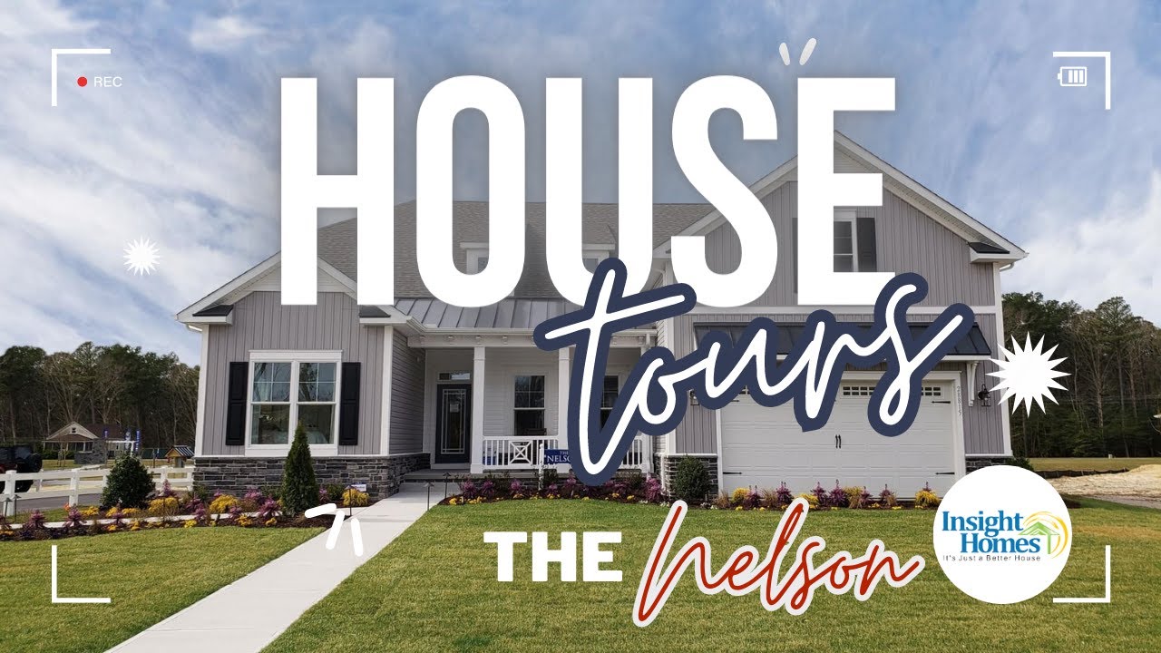 🏡 Tour the Beautiful Nelson Model by Insight Homes in Baylis Estates, Millsboro, Delaware! 🌞🌊
