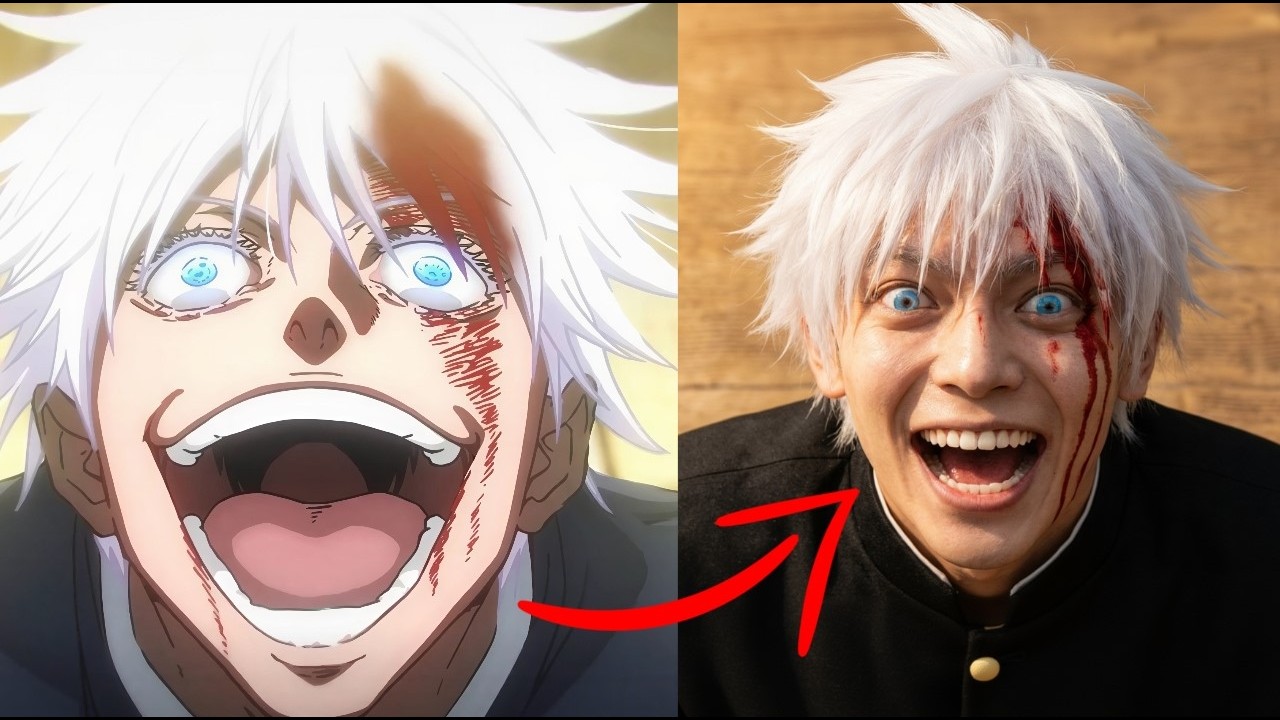 🍿 Jujutsu Kaisen Sorcerers in Real Life | 呪術廻戦 AIライブアクション