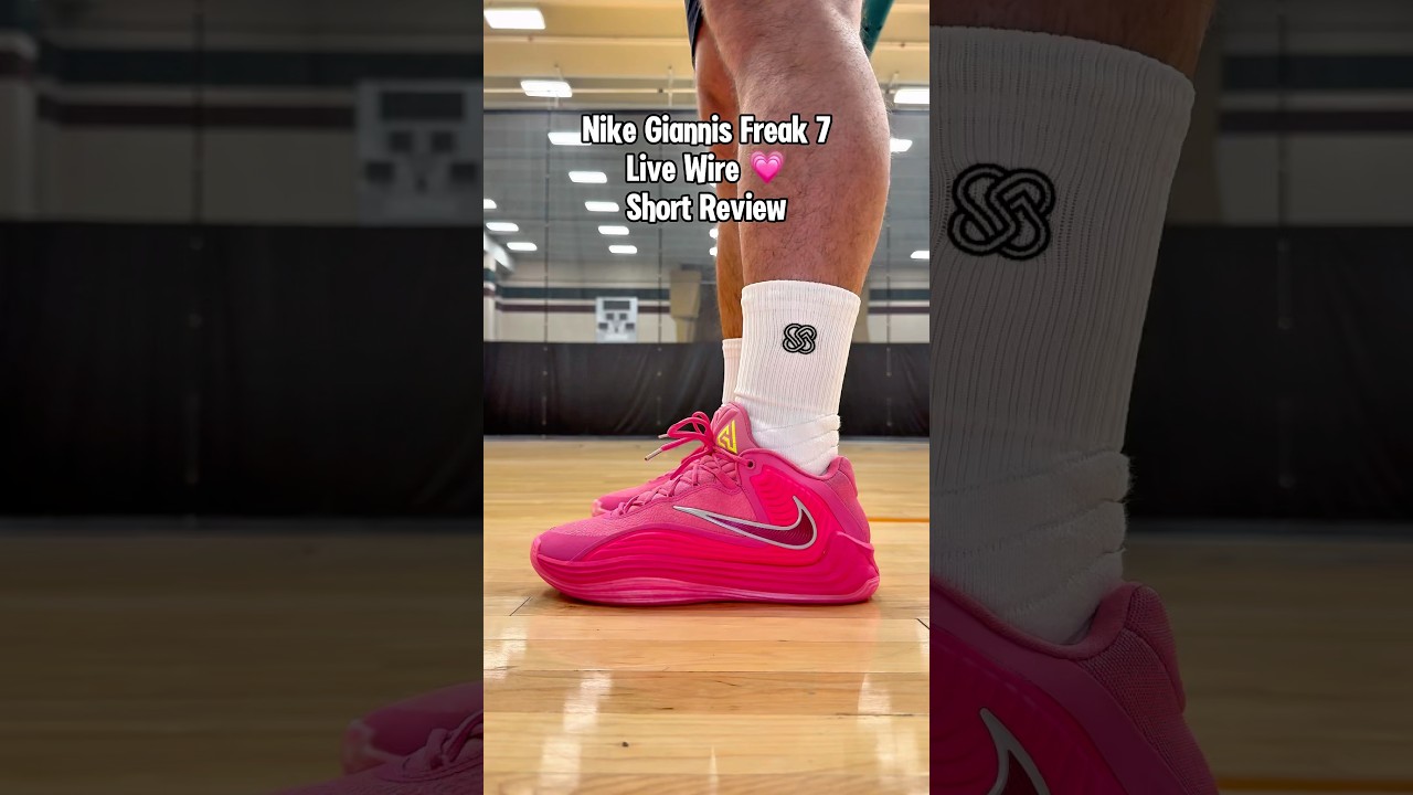 Nike Giannis Freak 7 &ldquo;Live Wire&rdquo; ⚡ Fearless grip + bounce #sneakers #Giannis #nike365 #nike