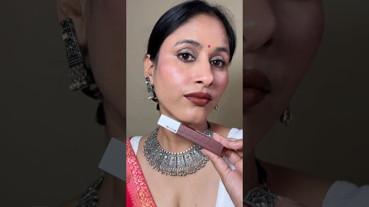 Maybelline super stay matte ink in  new shade renegade #maybelline #renegade #brownlipstick