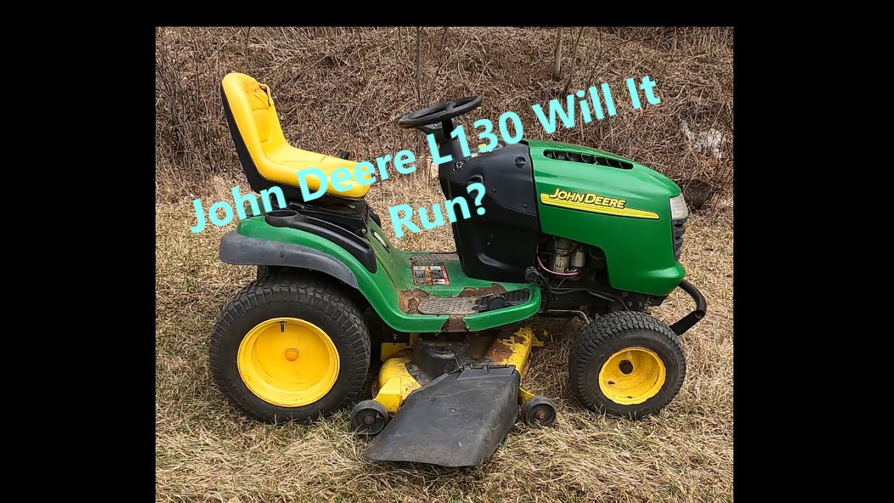 John Deere L130 mower pulled from the woods. Can it be saved?