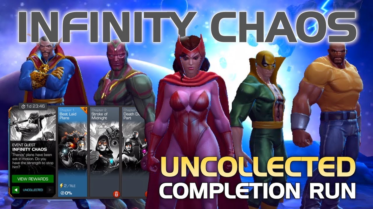 Infinity Chaos: Full Uncollected Completion Run & Cutscene | Marvel Contest of Champions