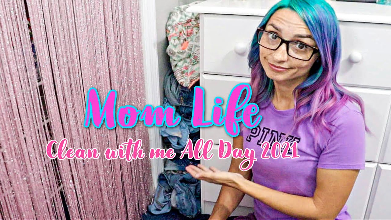 MOM LIFE: УБОРКА СО МНОЙ ВЕСЬ ДЕНЬ 2021 | ОСТАВАЙТЕСЬ ДОМА, МАМА, РАБОТАЙТЕ И УБИРАЙТЕСЬ СО МНОЙ