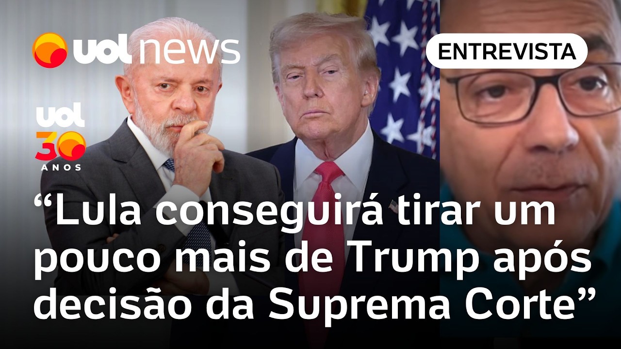 Com derrubada das tarifas, Lula vai para negociação com Trump mais fortalecido, diz economista