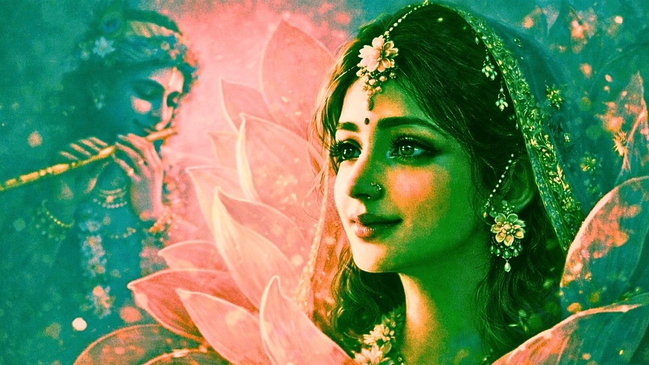 Mind Relaxing devotional Radha Rani Kaa Pyara Bhajan 🦚🌺 राधे राधे जपो मनवा 🦚🌺Feel the divine peace