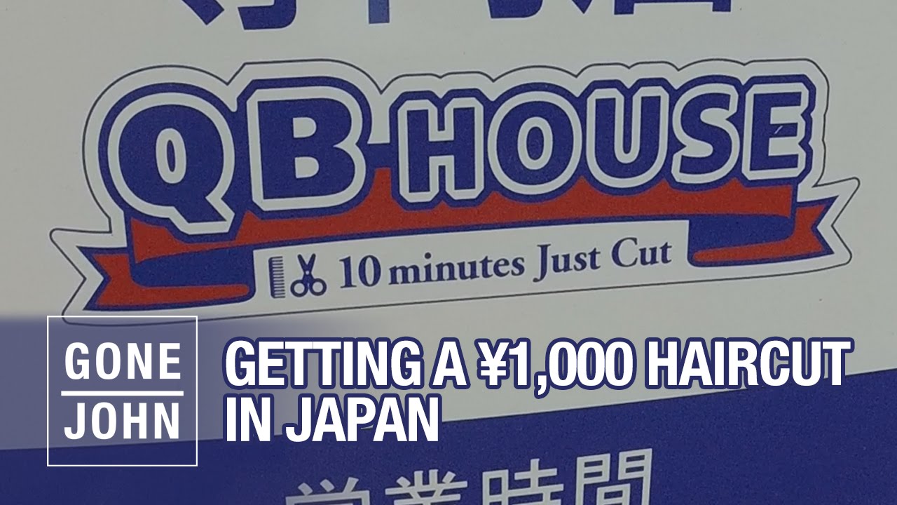 Getting a Haircut in Japan at QB House